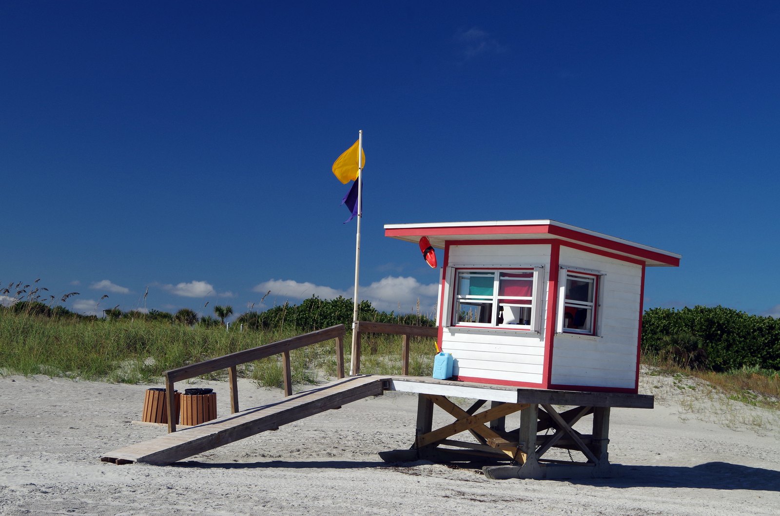 Cape Canaveral shoreline at Jetty Park