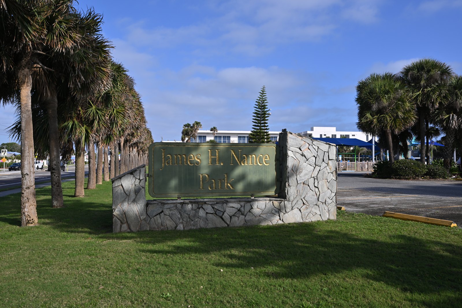James H. Nance Park on the Indialantic shoreline