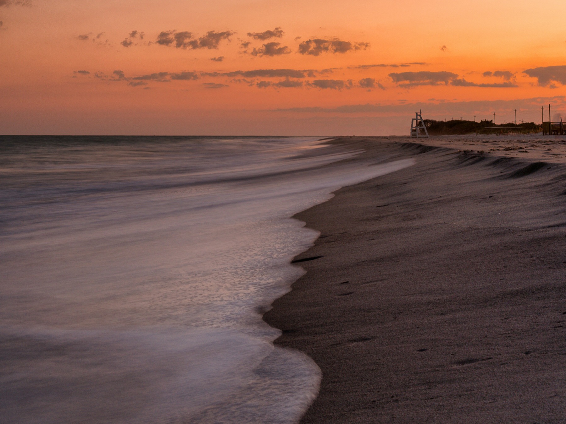 Archival Onslow Beach shoreline at Camp Lejeune, a destination for authorized military/DoD patrons with vetted installation access. Capture date unknown; published September 2, 2019.