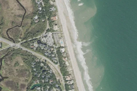 USGS/USDA aerial view centered on Mickler’s Landing.