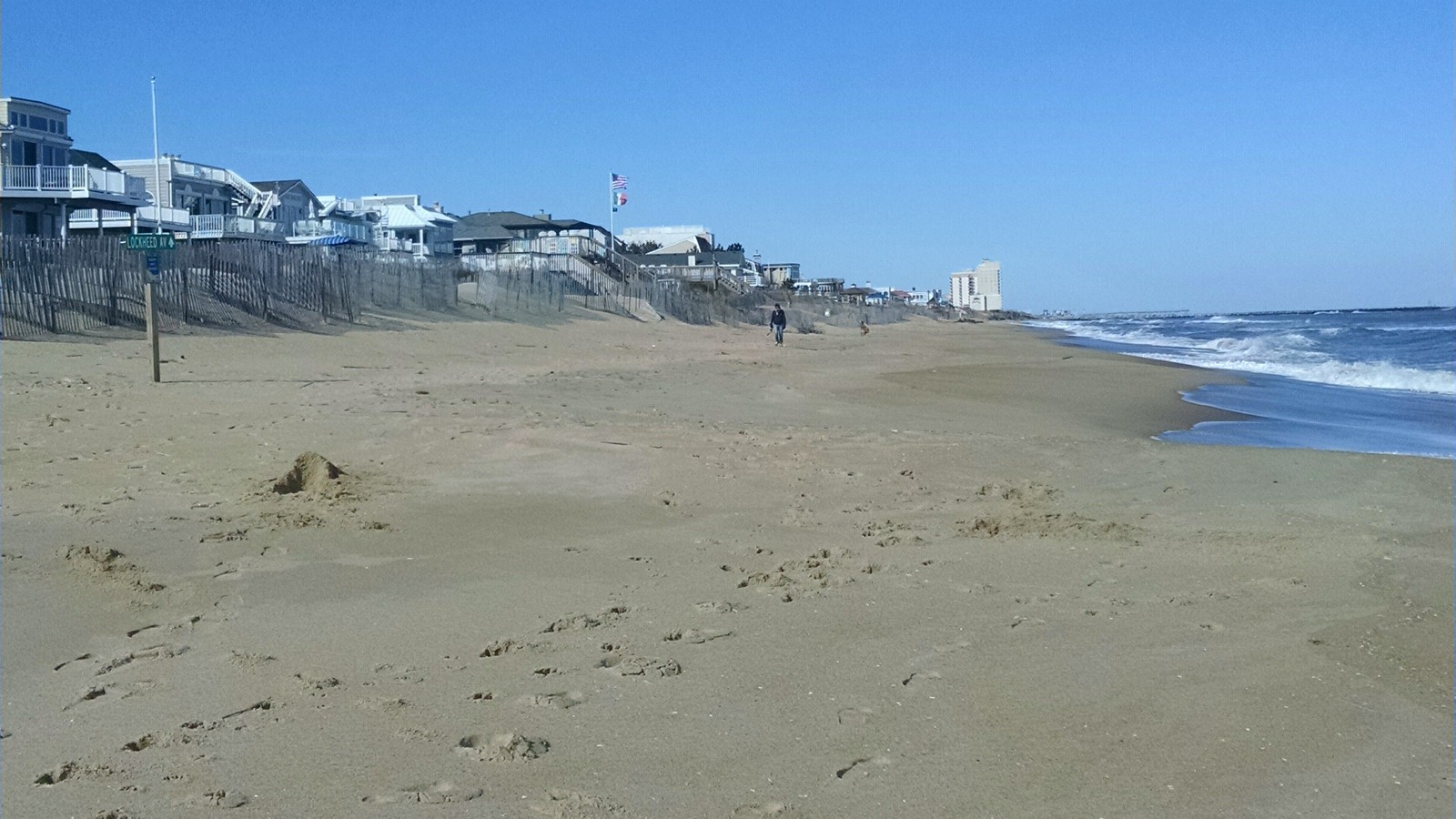Croatan Beach Atlantic shore; 2015-02-13.